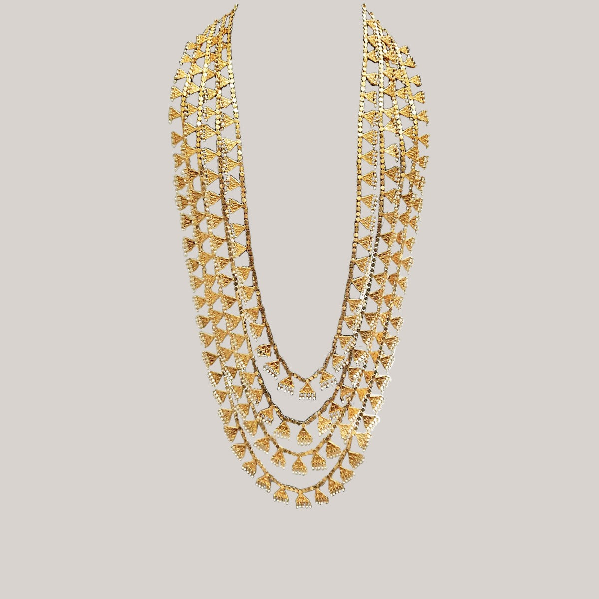 Aliyna Gold Necklace Set