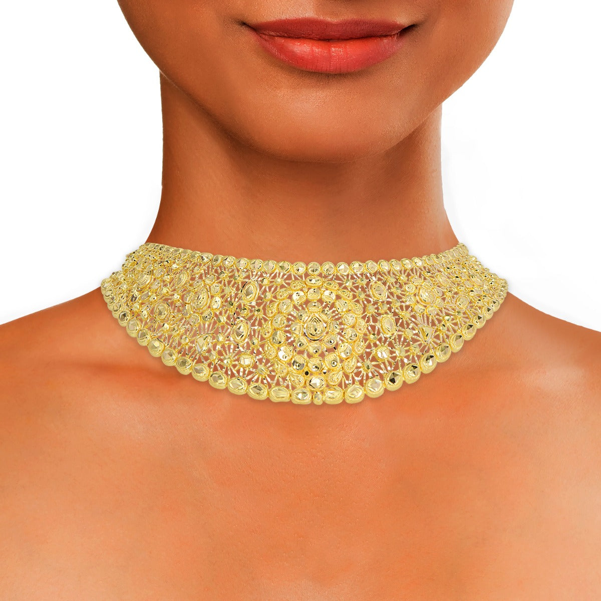 Darning Gold Choker