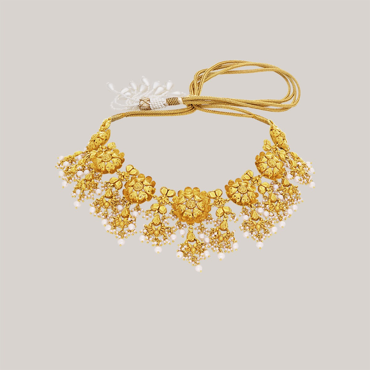 Glitteraty Gold Necklace