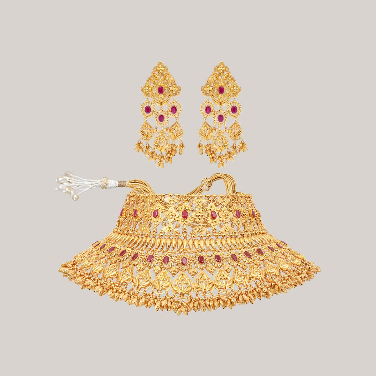 Royal Yakoot Gold Choker Set