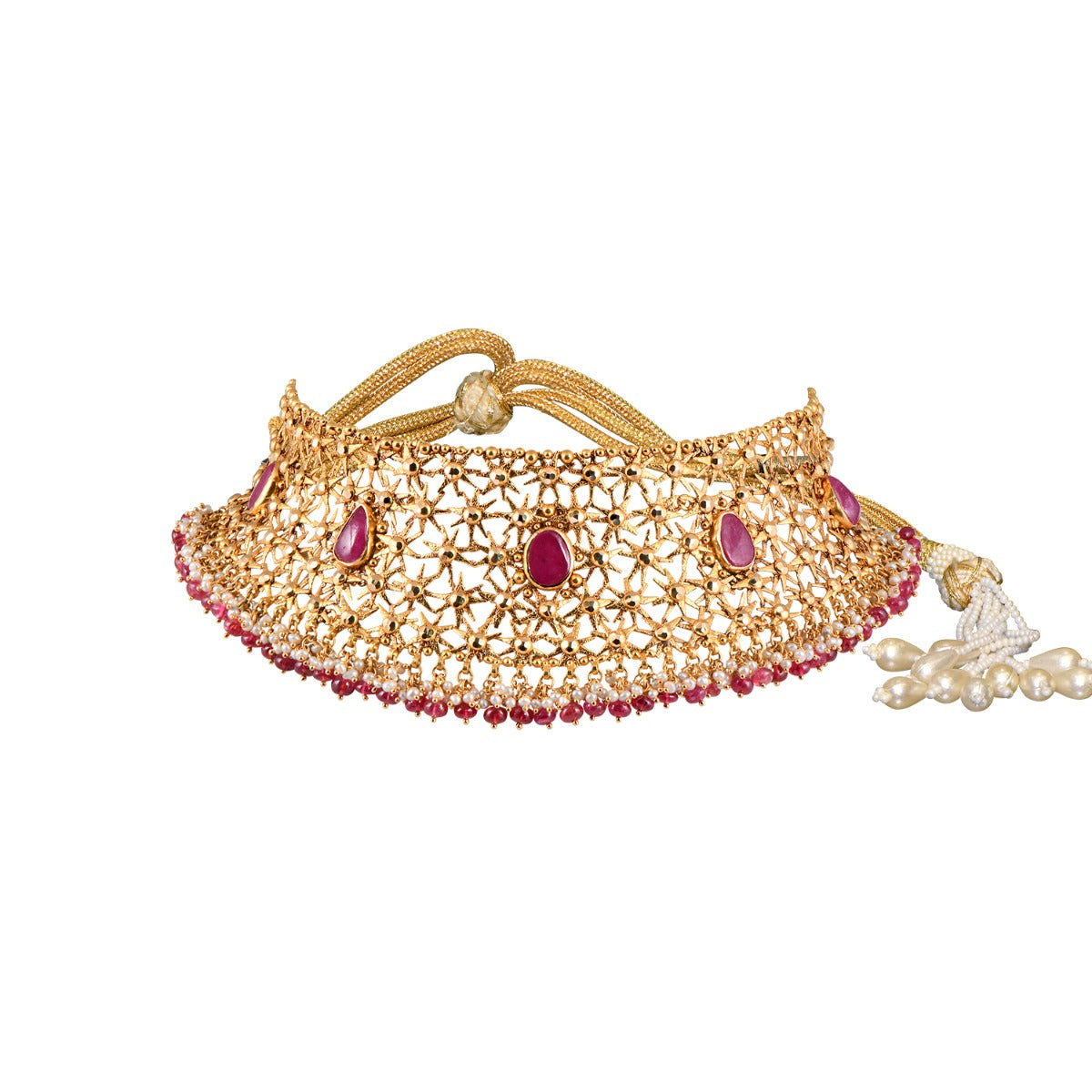 Star Fire Gold Choker Set