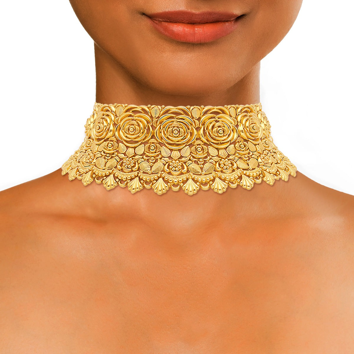 Flaura Gold Choker
