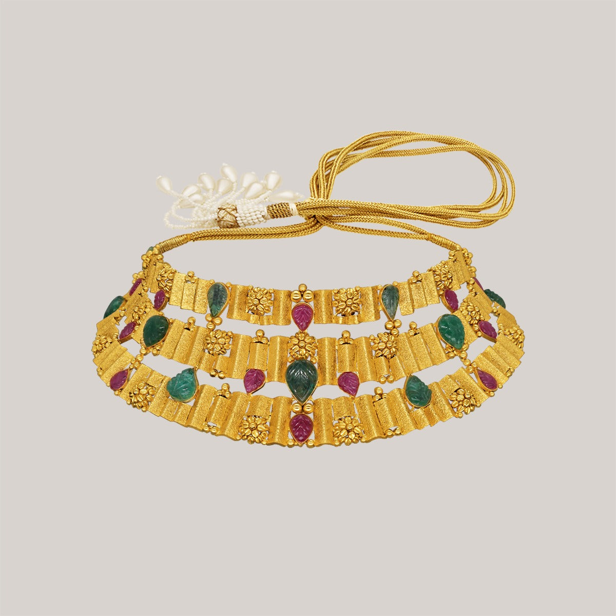 Gorgeous Filagree Gold Choker