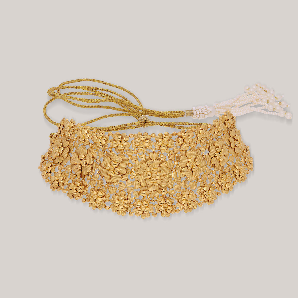 Party of Hearts Gold Choker Set