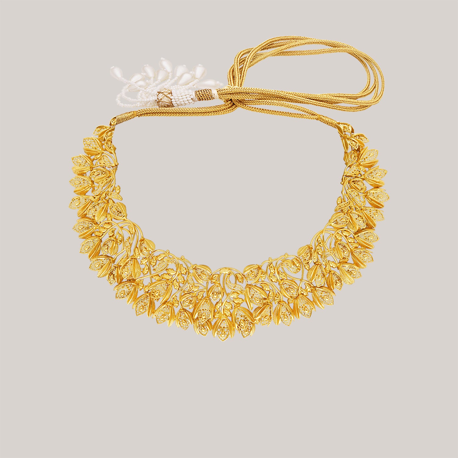 Gilded Garden Gold Necklace Set