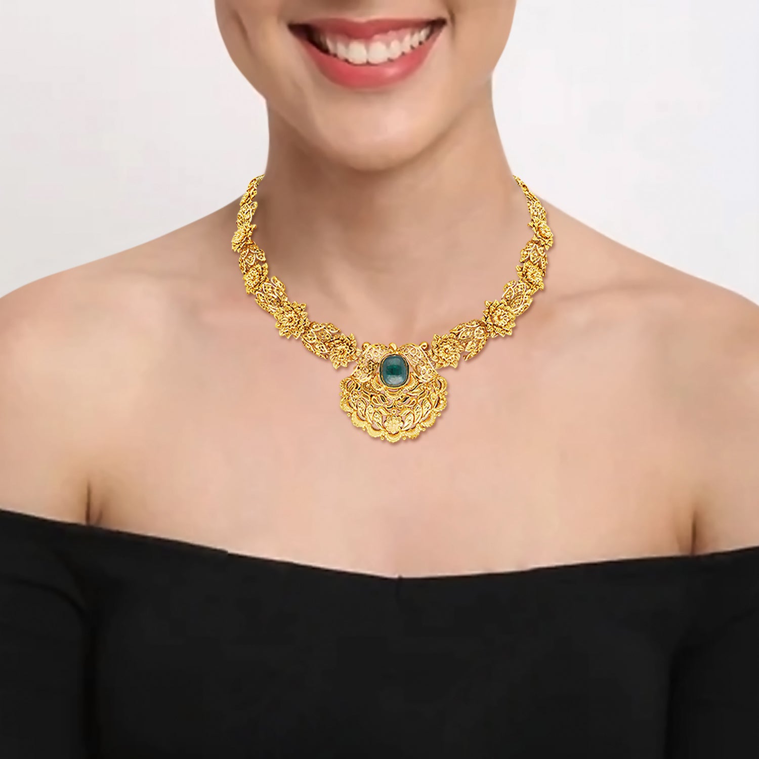 Enchanted Elements Gold Necklace