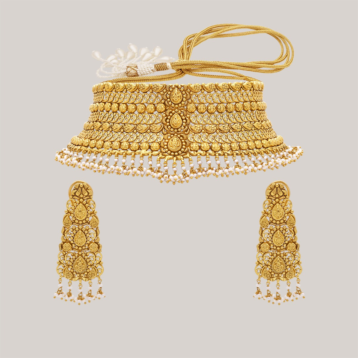 Kandora Gold Choker Set