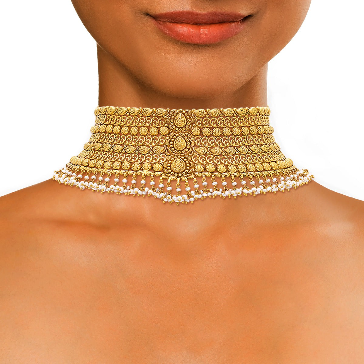 Kandora Gold Choker Set