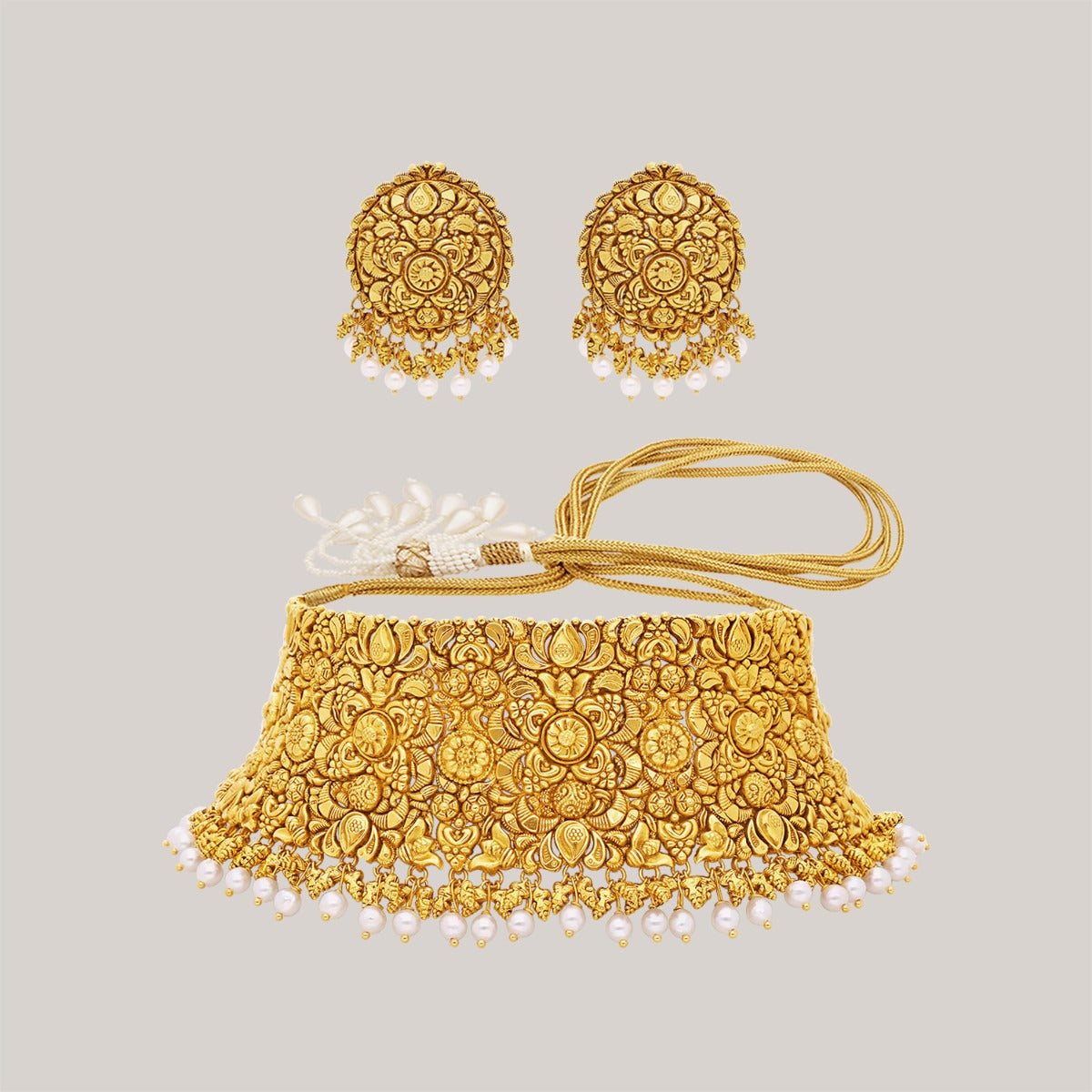 Netra Gold Choker Set