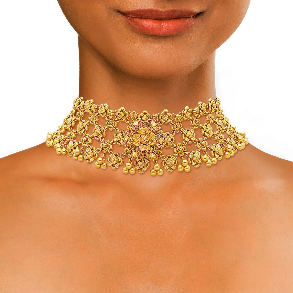 Warhi Gold Choker