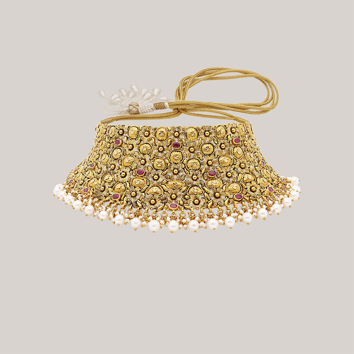 Gaurika Gold Choker Set