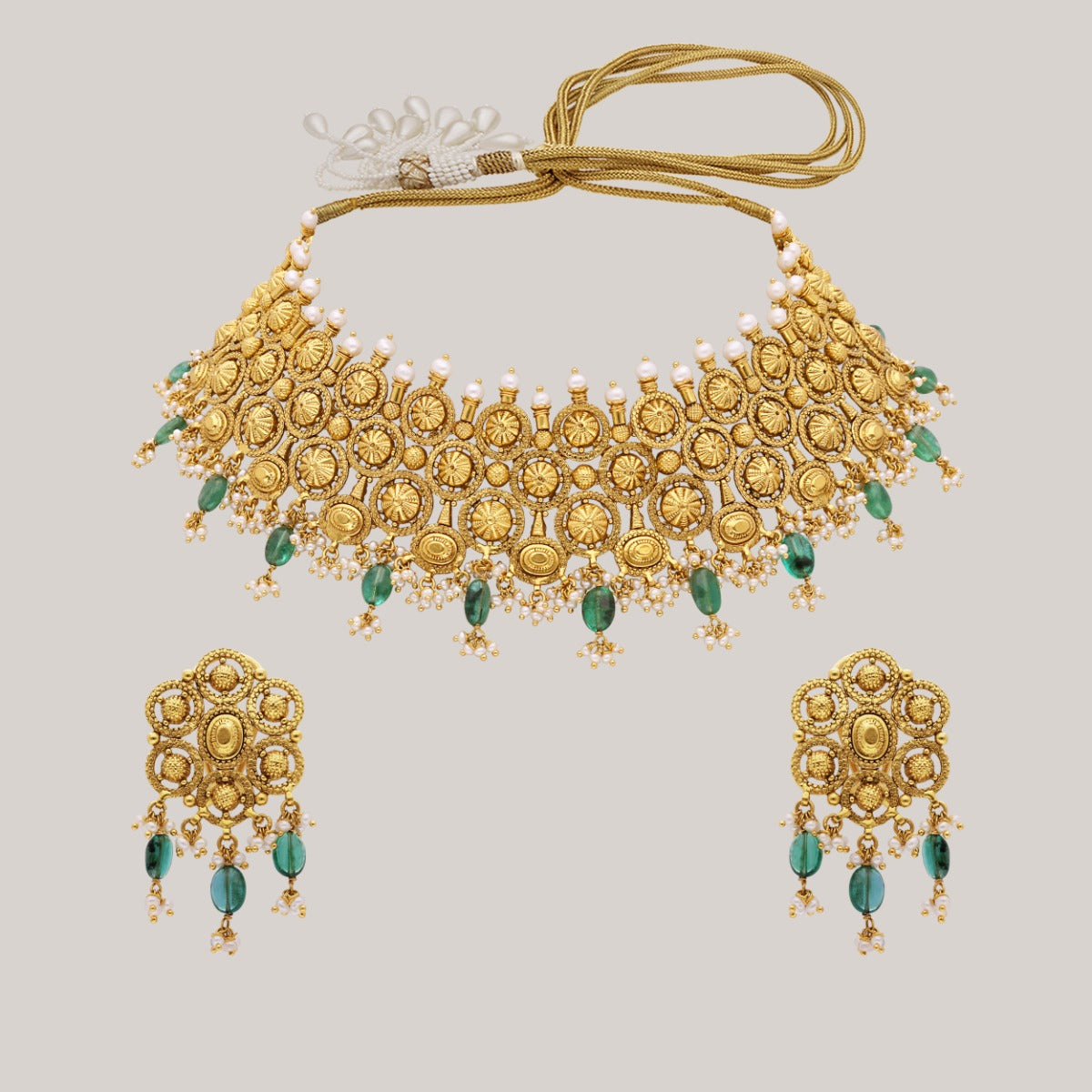Mahara Gold Choker Set
