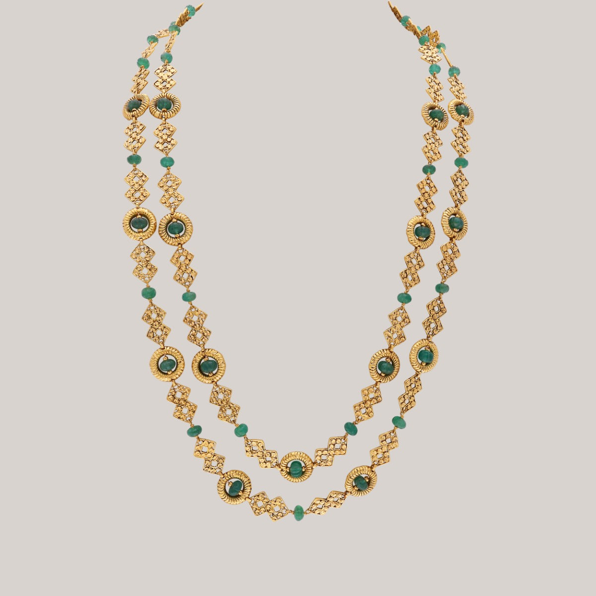 Ehani Gold Necklace Set