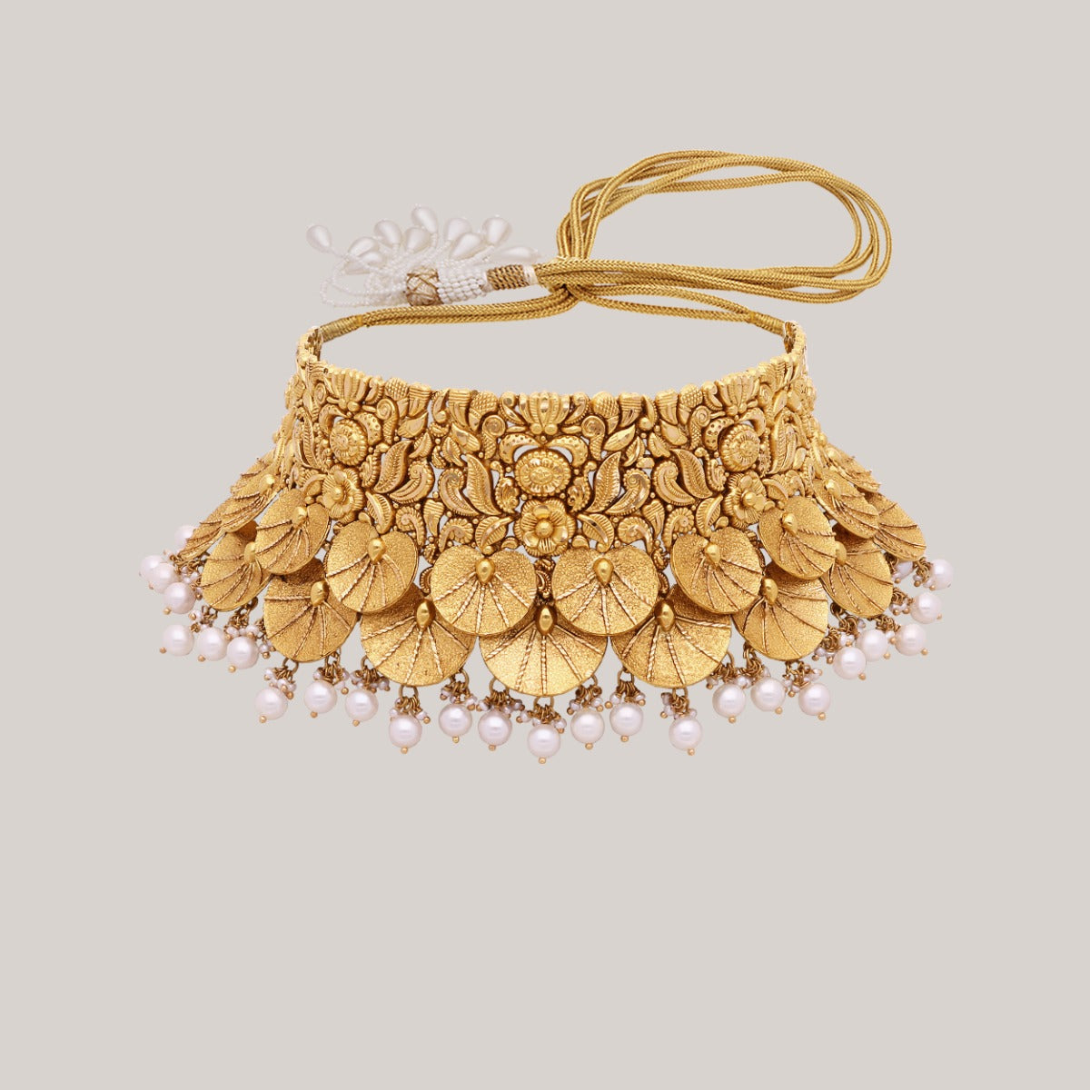 Janaki Gold Choker Set