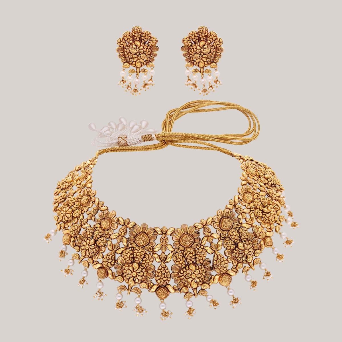 Empress Gold Choker Set