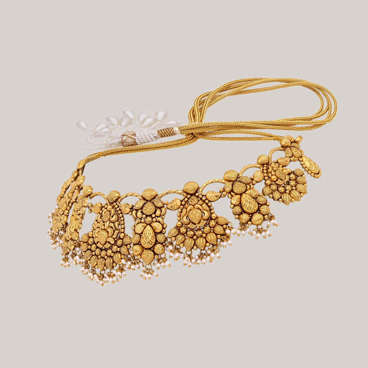 Seraphic Embrace Gold Choker