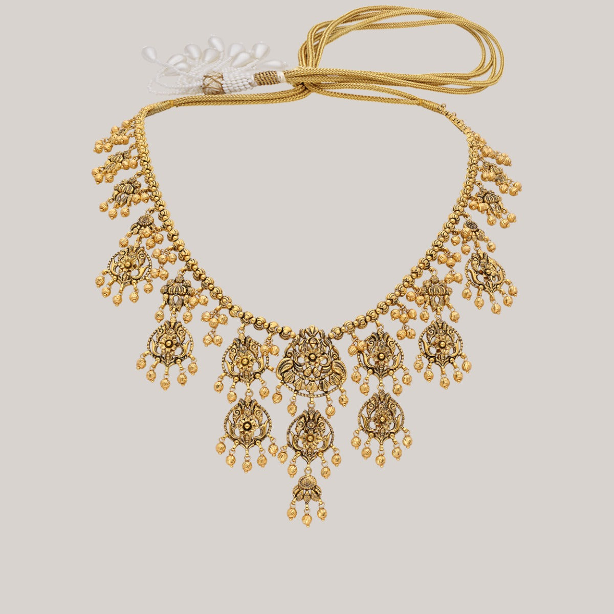 Twilight Flora Gold Necklace