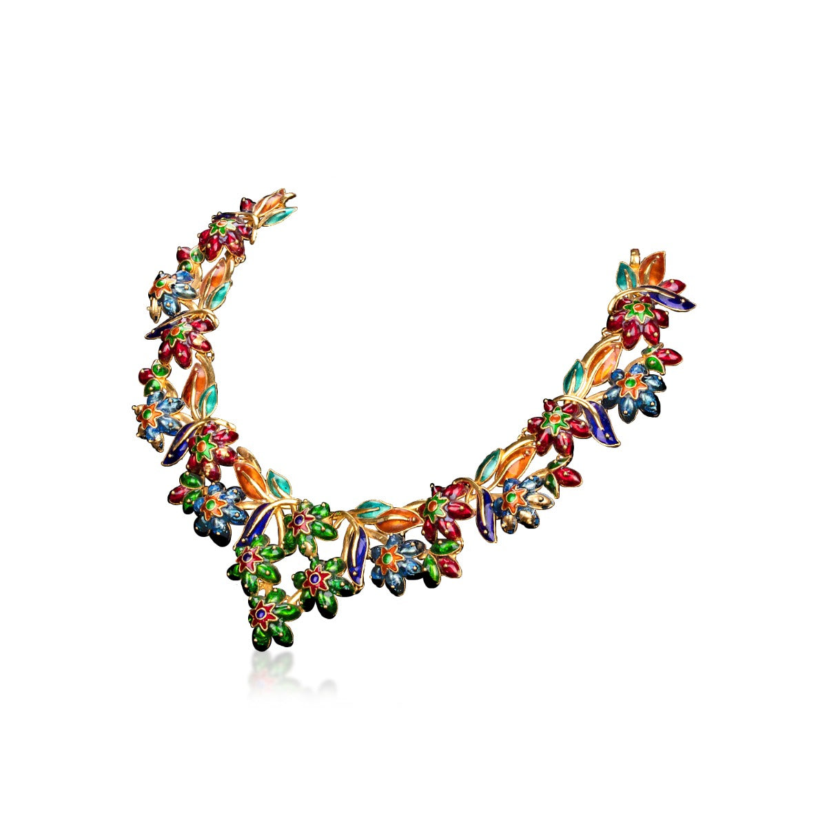 Fairy Fly Gold Necklace