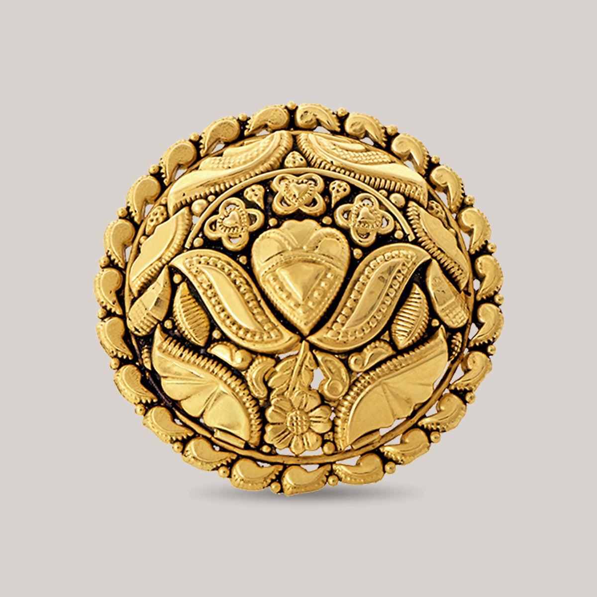 Cluster Arch Gold Ring
