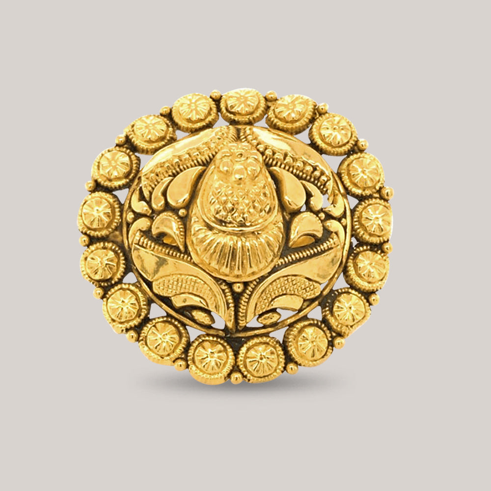 Chariot Gold Ring