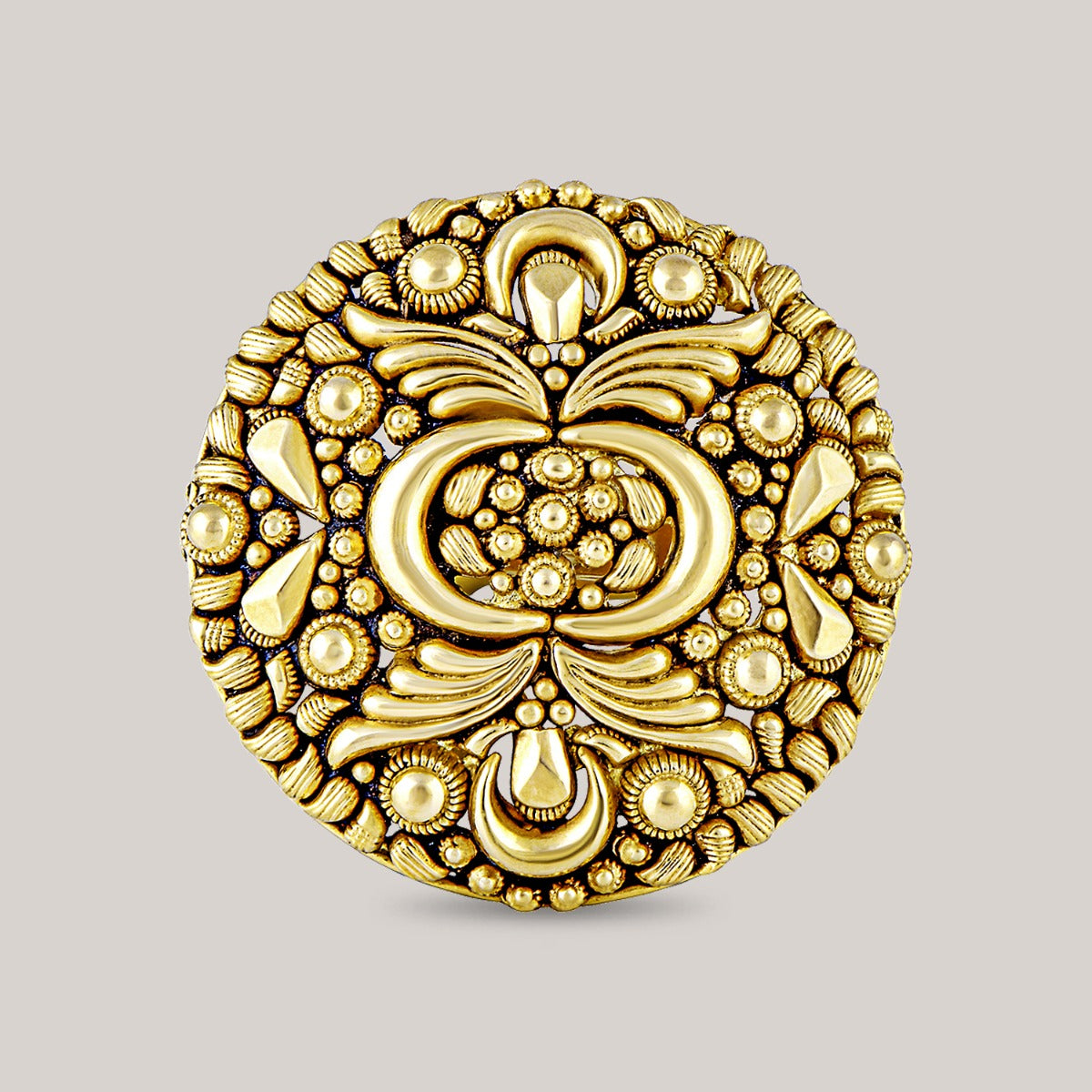Melting Pot Gold Ring