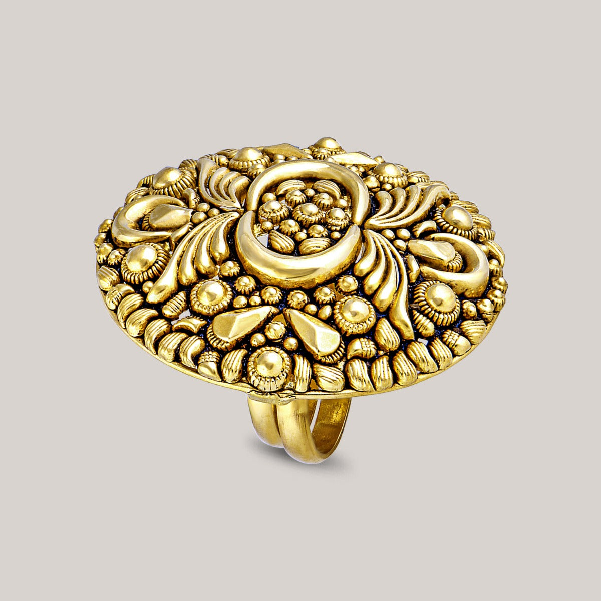 Melting Pot Gold Ring