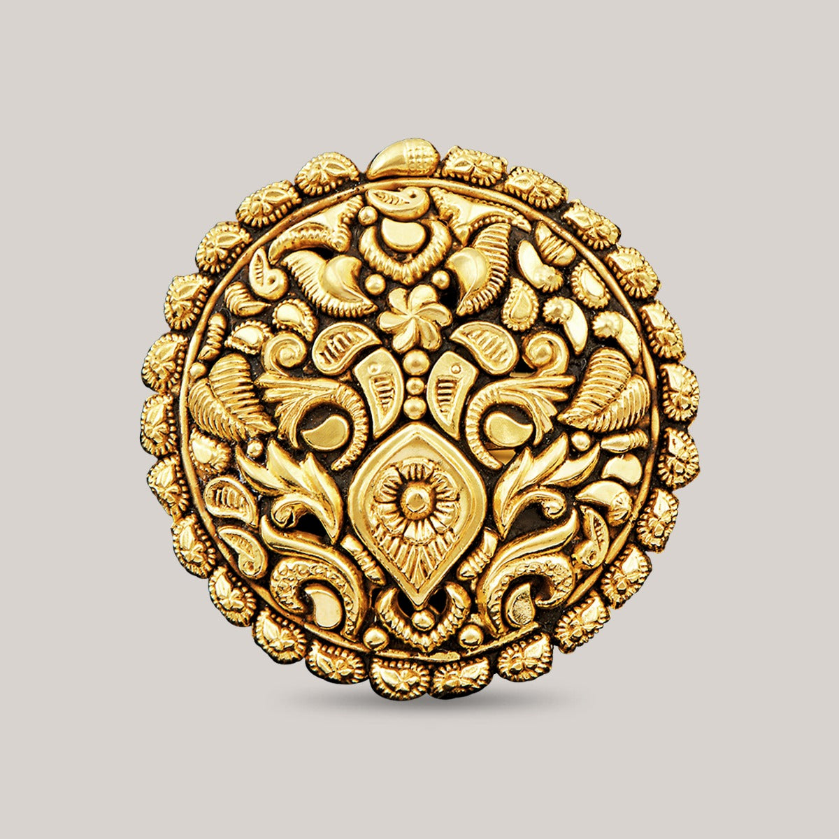 Woven Path Gold Ring