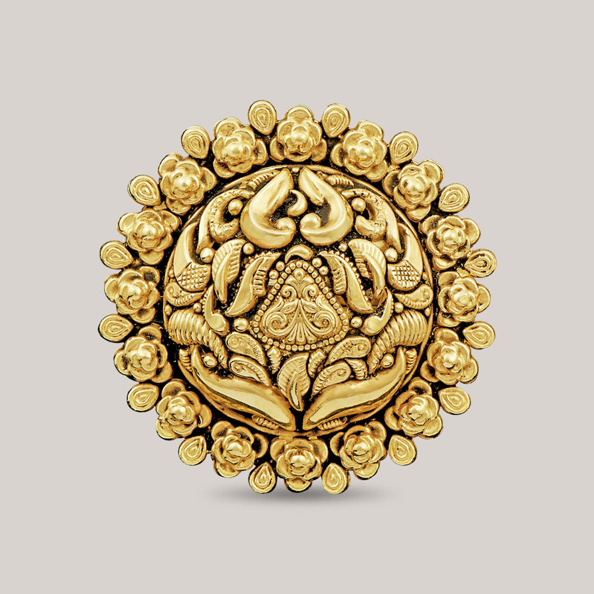 Spring Tsunami Gold Ring