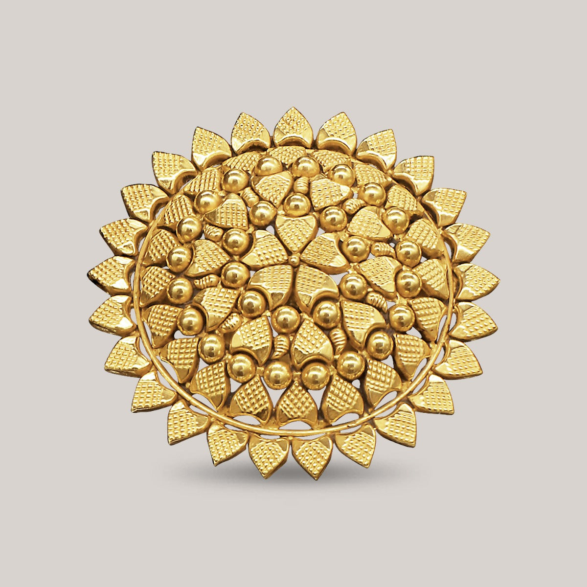 Elegant Cosmos Gold Ring