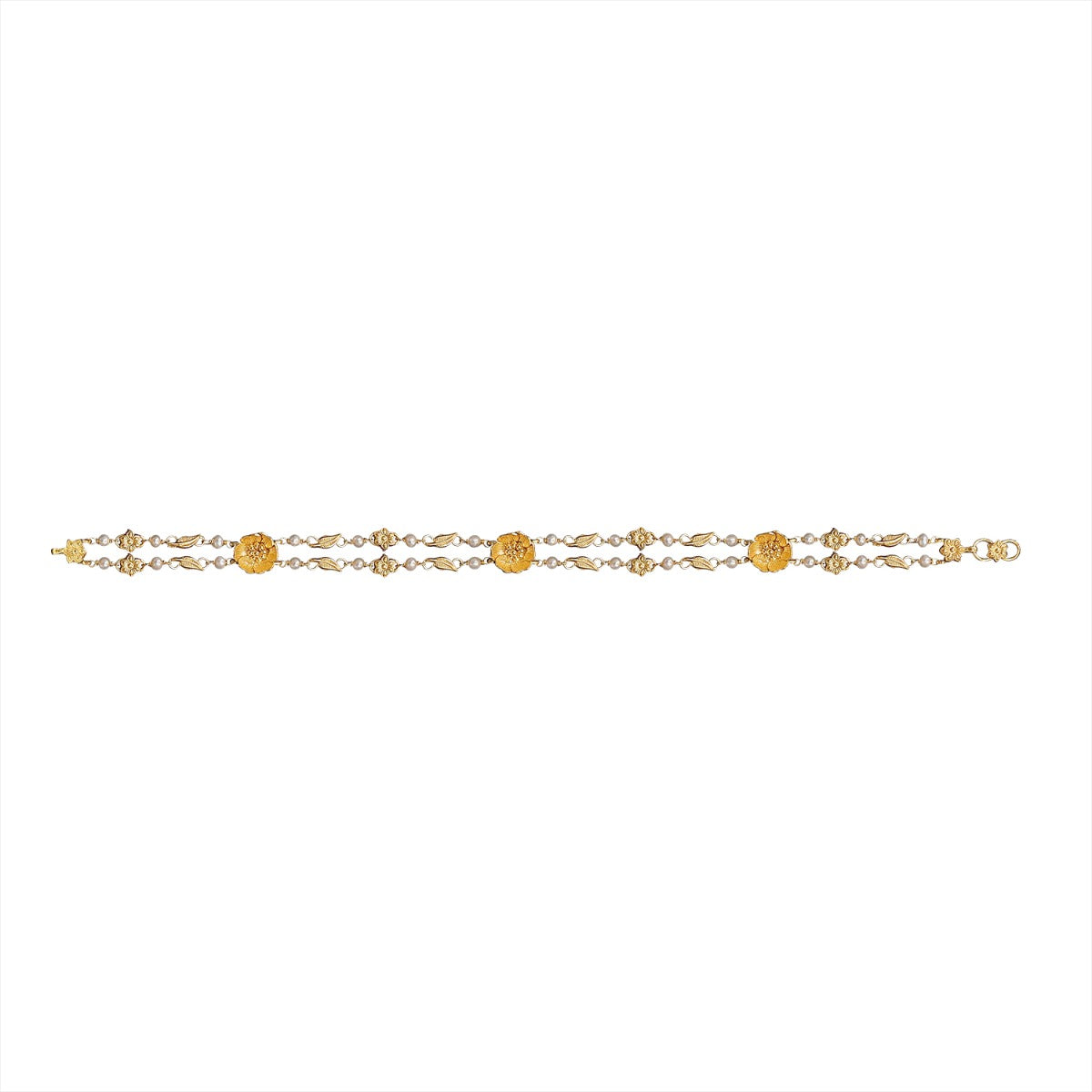 Magnolia Gold Anklets