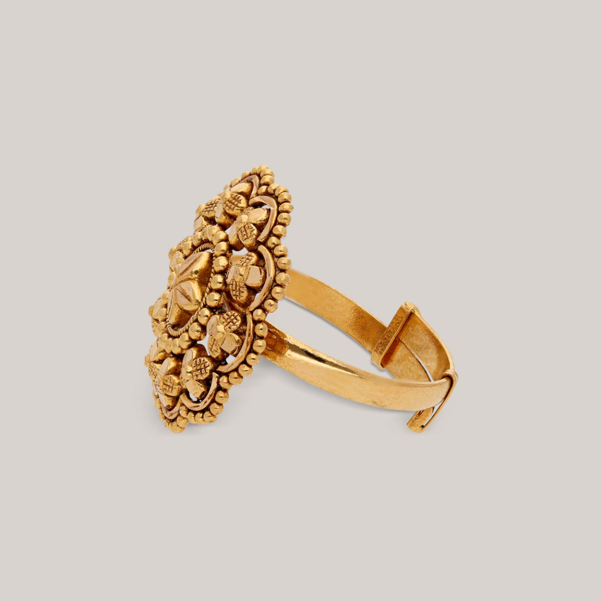 Ethereal Bloom Gold Ring