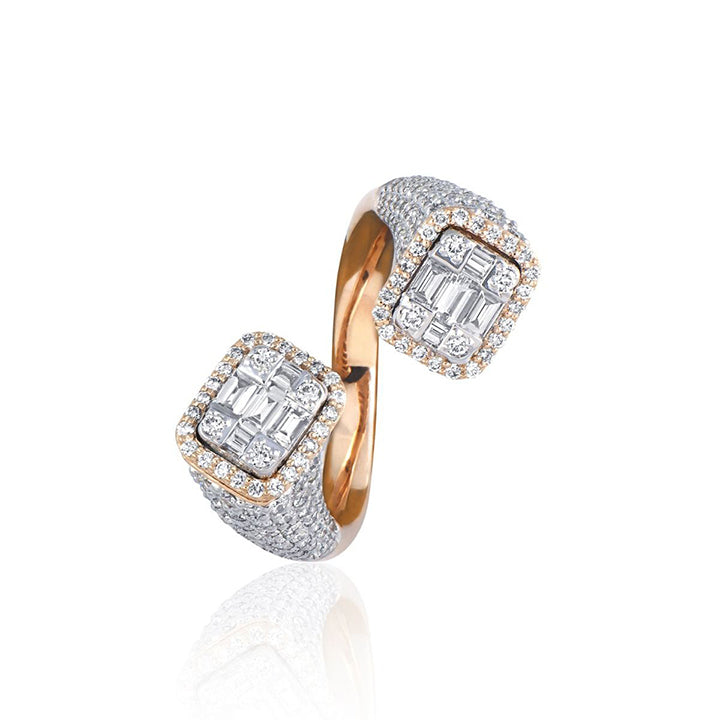 Futuristic Diamond Ring
