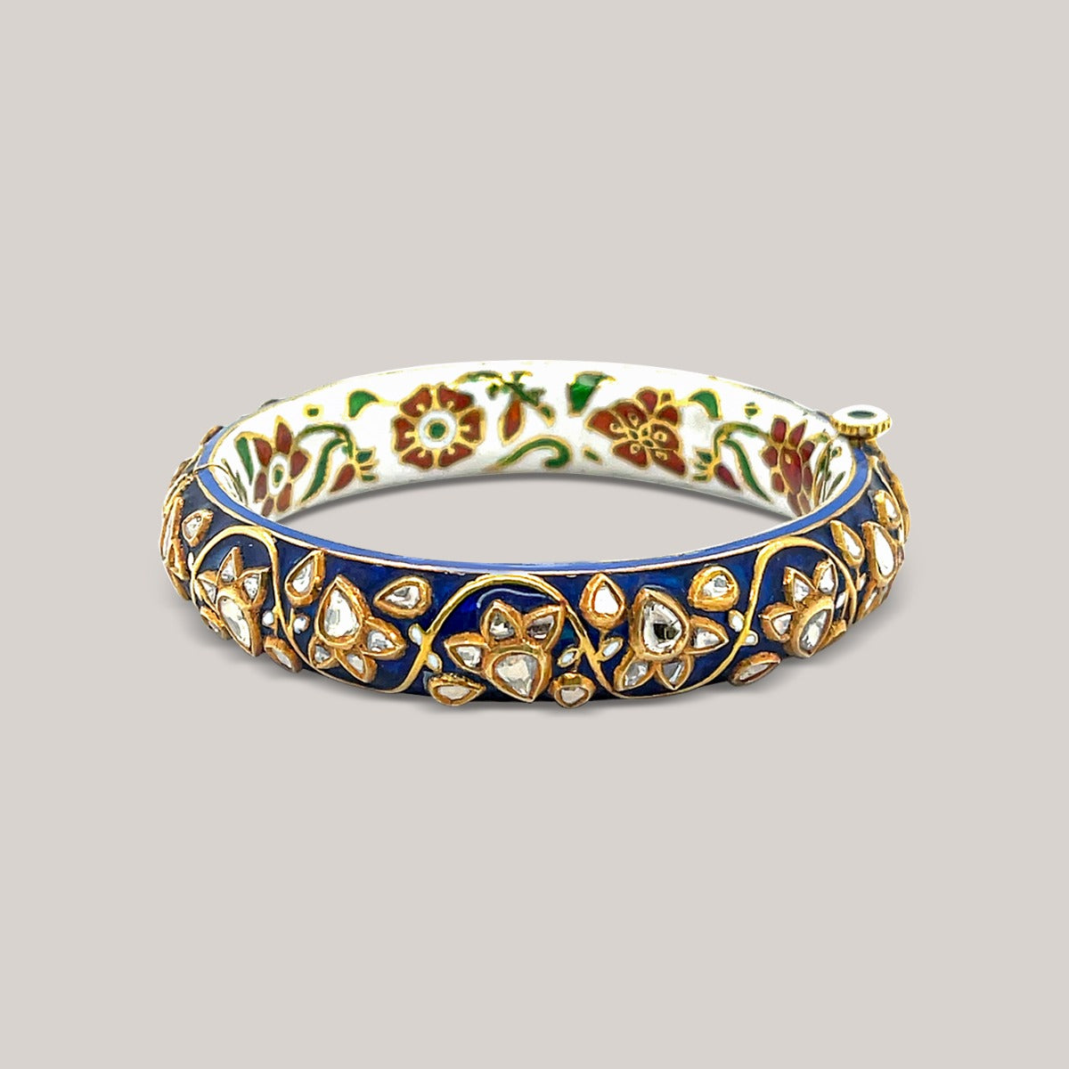 Artful Assemblage Polki Bangle