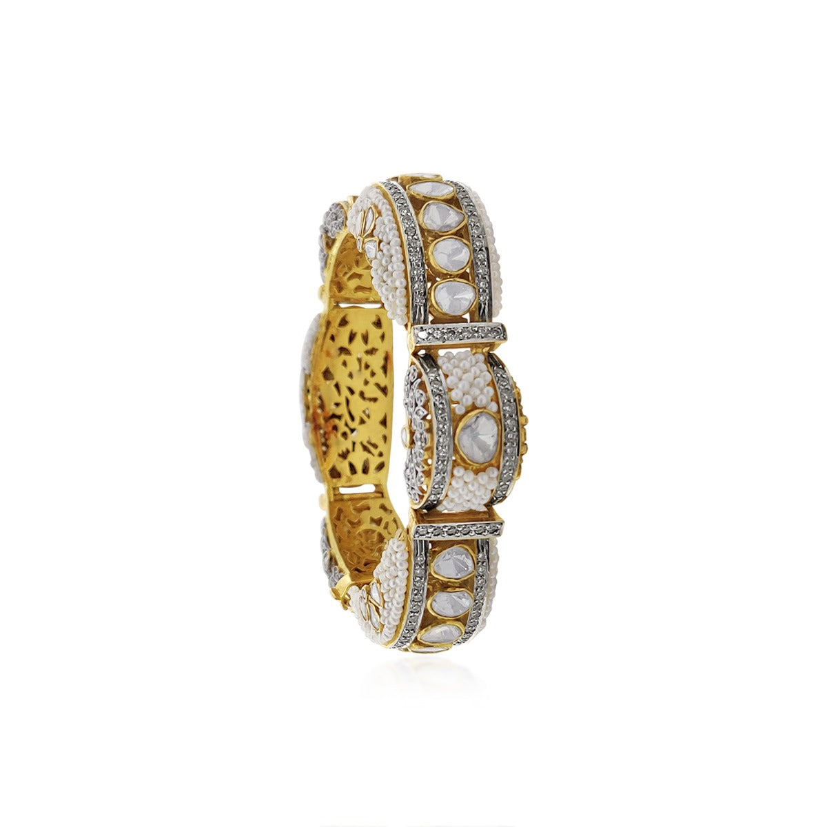 Flower Valley Studded Bangle