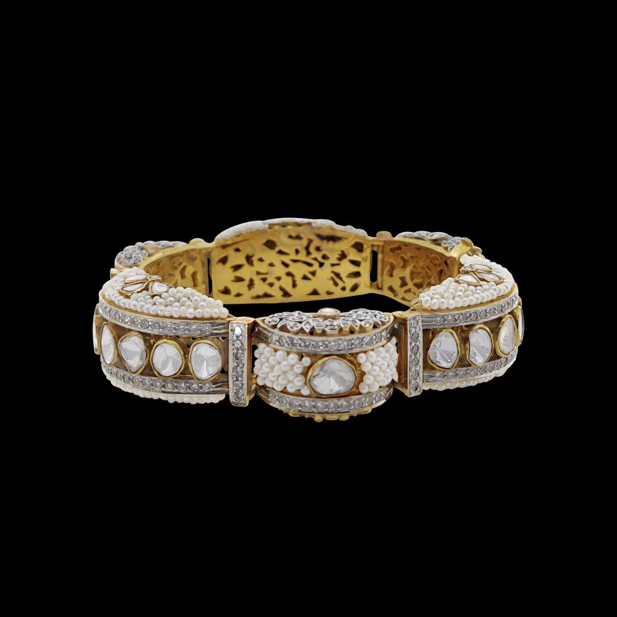Flower Valley Studded Bangle