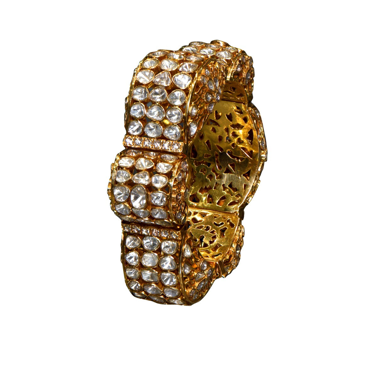 Curvaceous Bumpy Polki Bangle