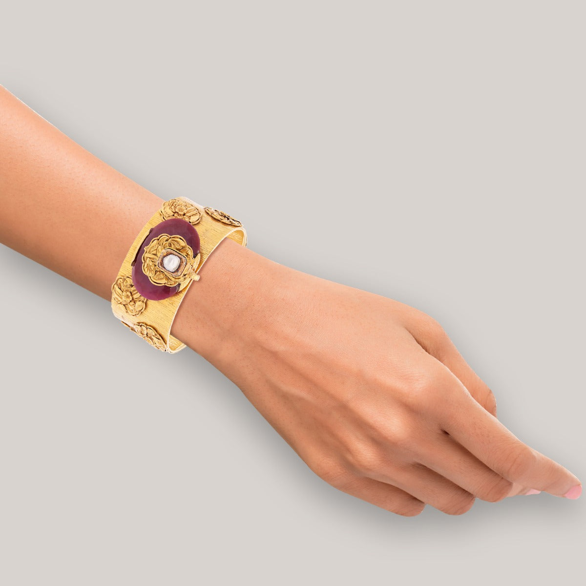 Sikka Polki Cuff