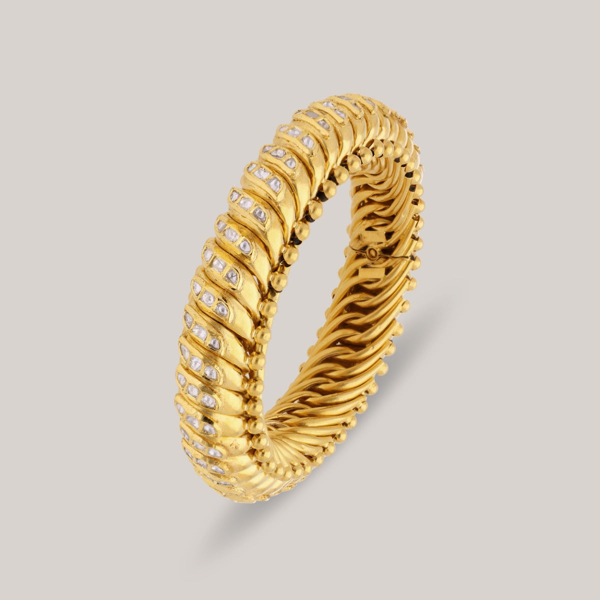 Irsia Polki Bangle Set