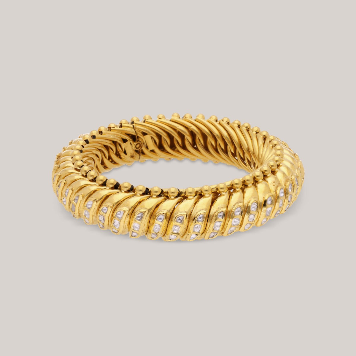 Irsia Polki Bangle Set