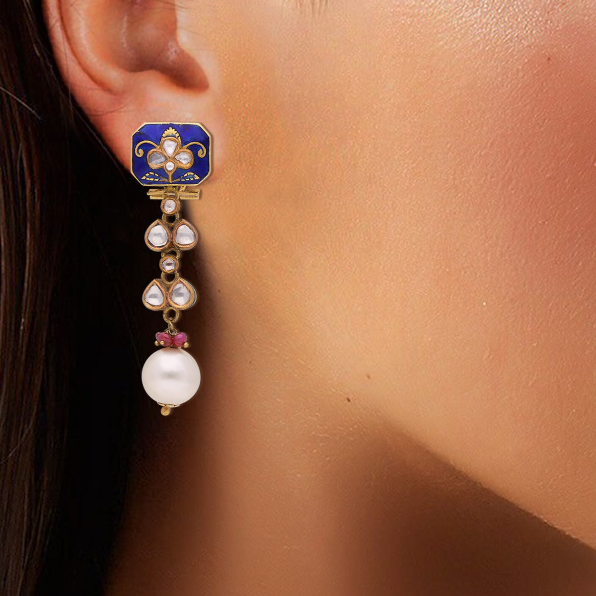 Keya Polki Earrings