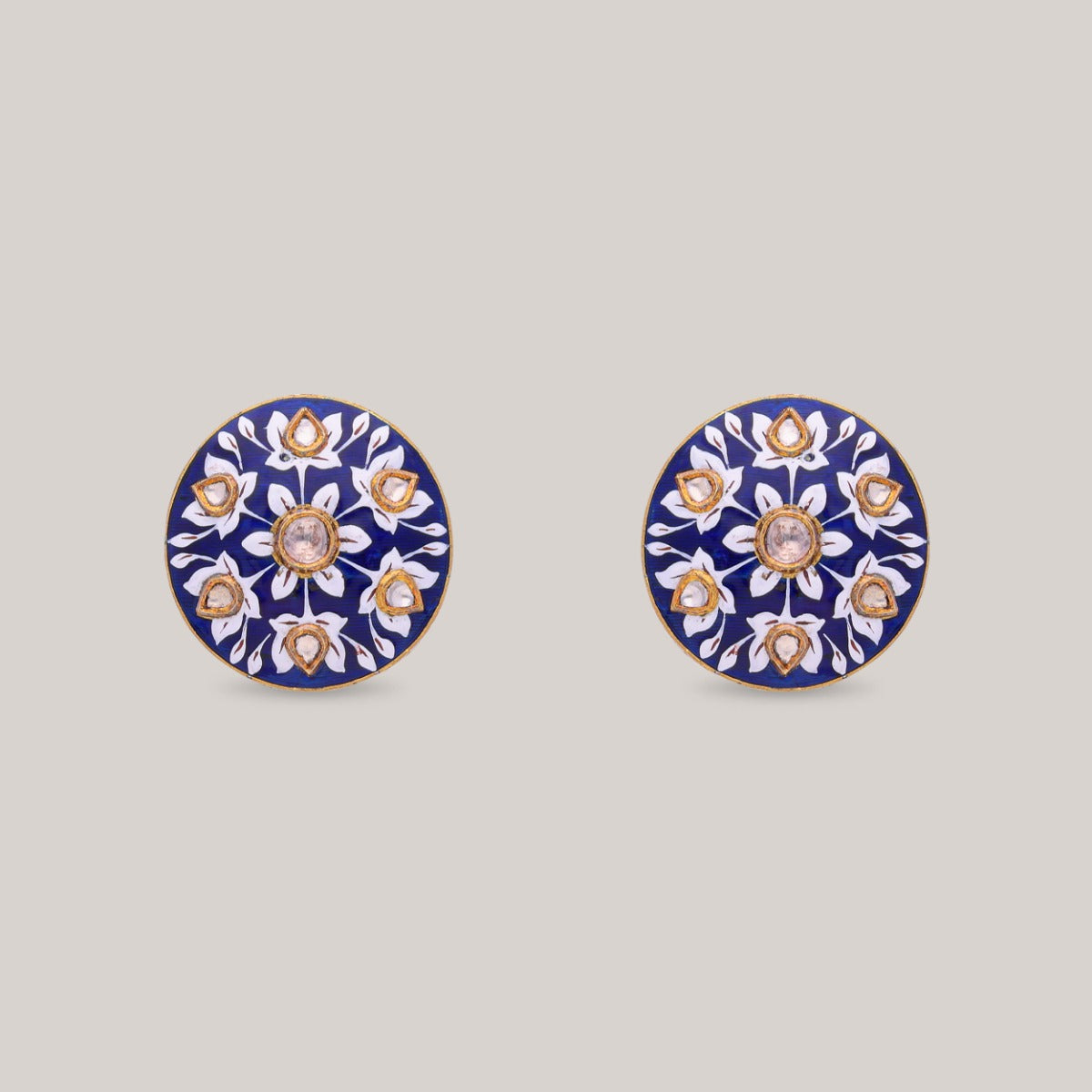 Azurea Polki Earrings