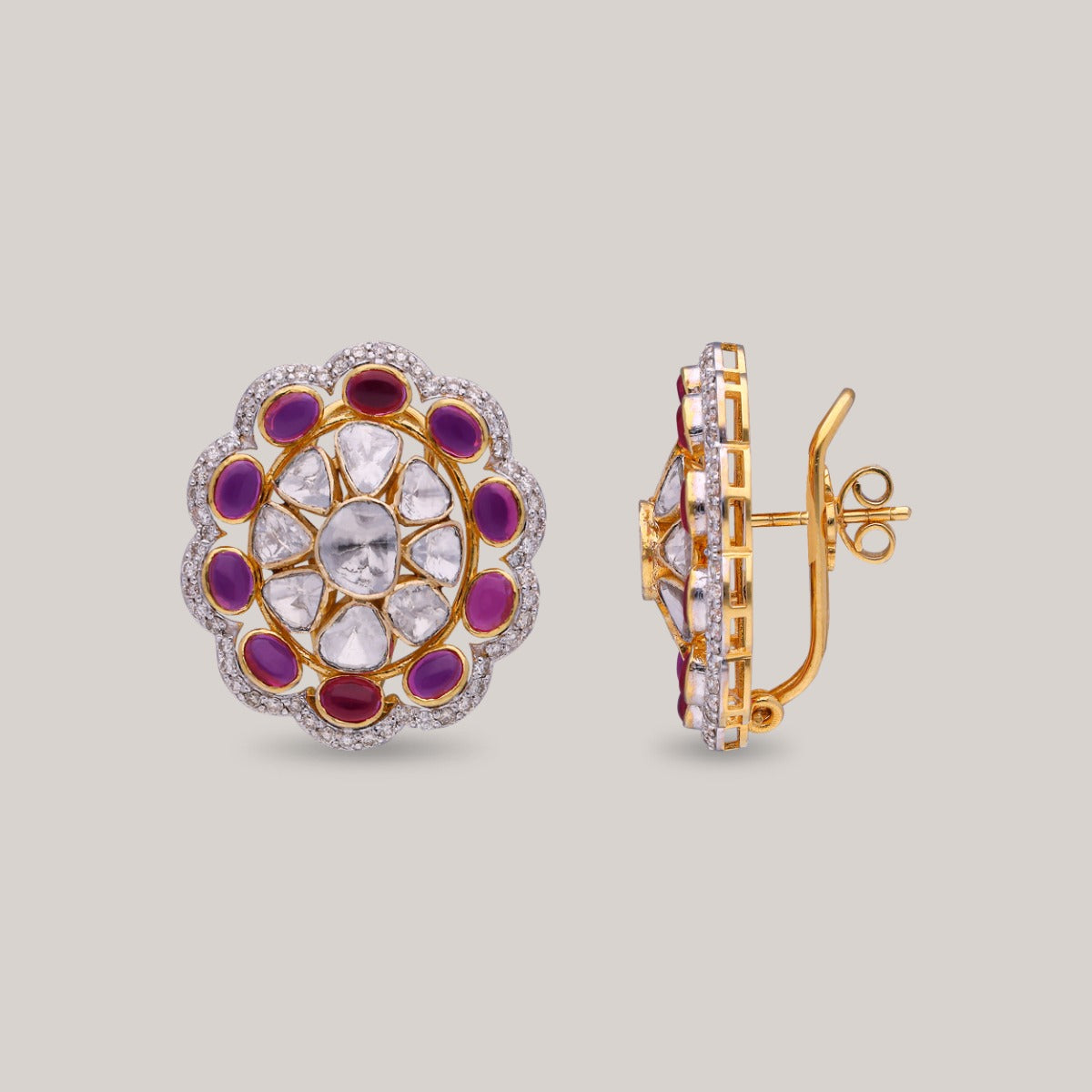 Indiya Polki Earrings