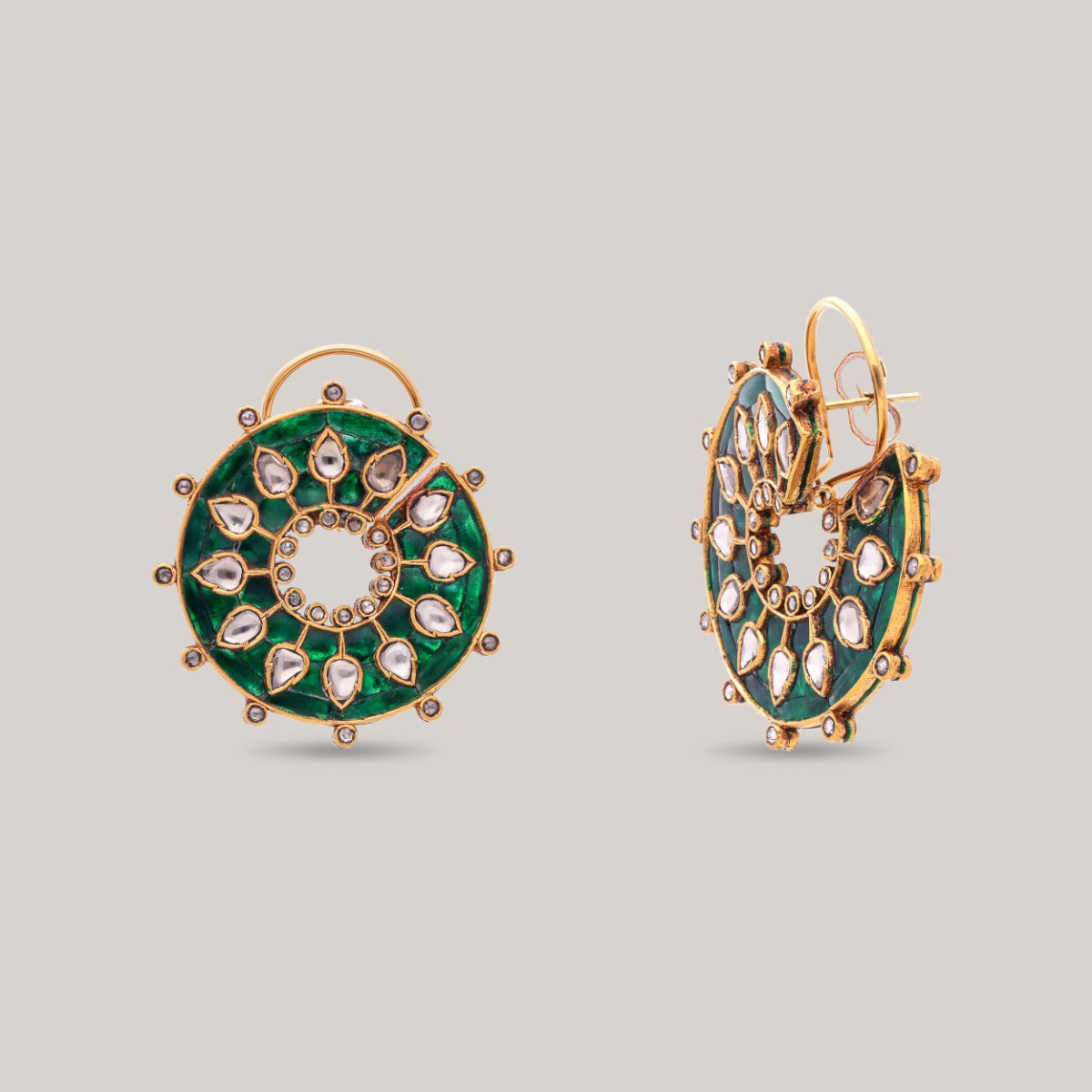 Salana Polki Earrings