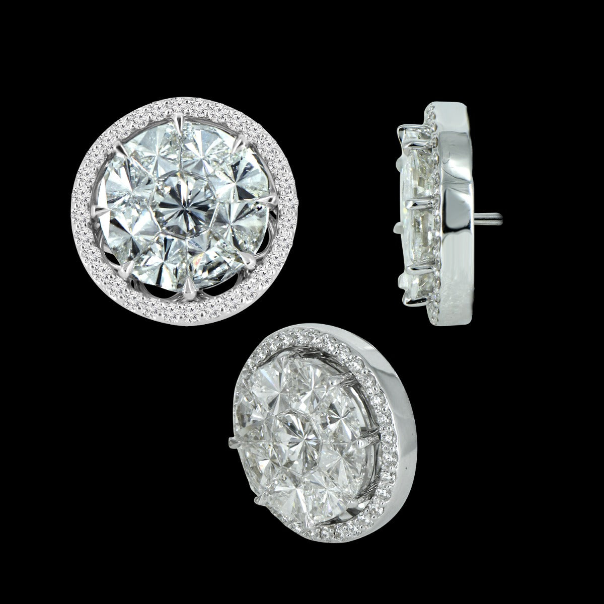 Circular Chunky Diamond Buttons