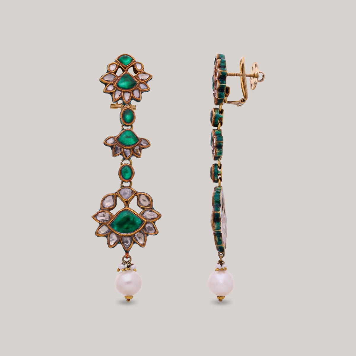 Antara Polki Necklace Set