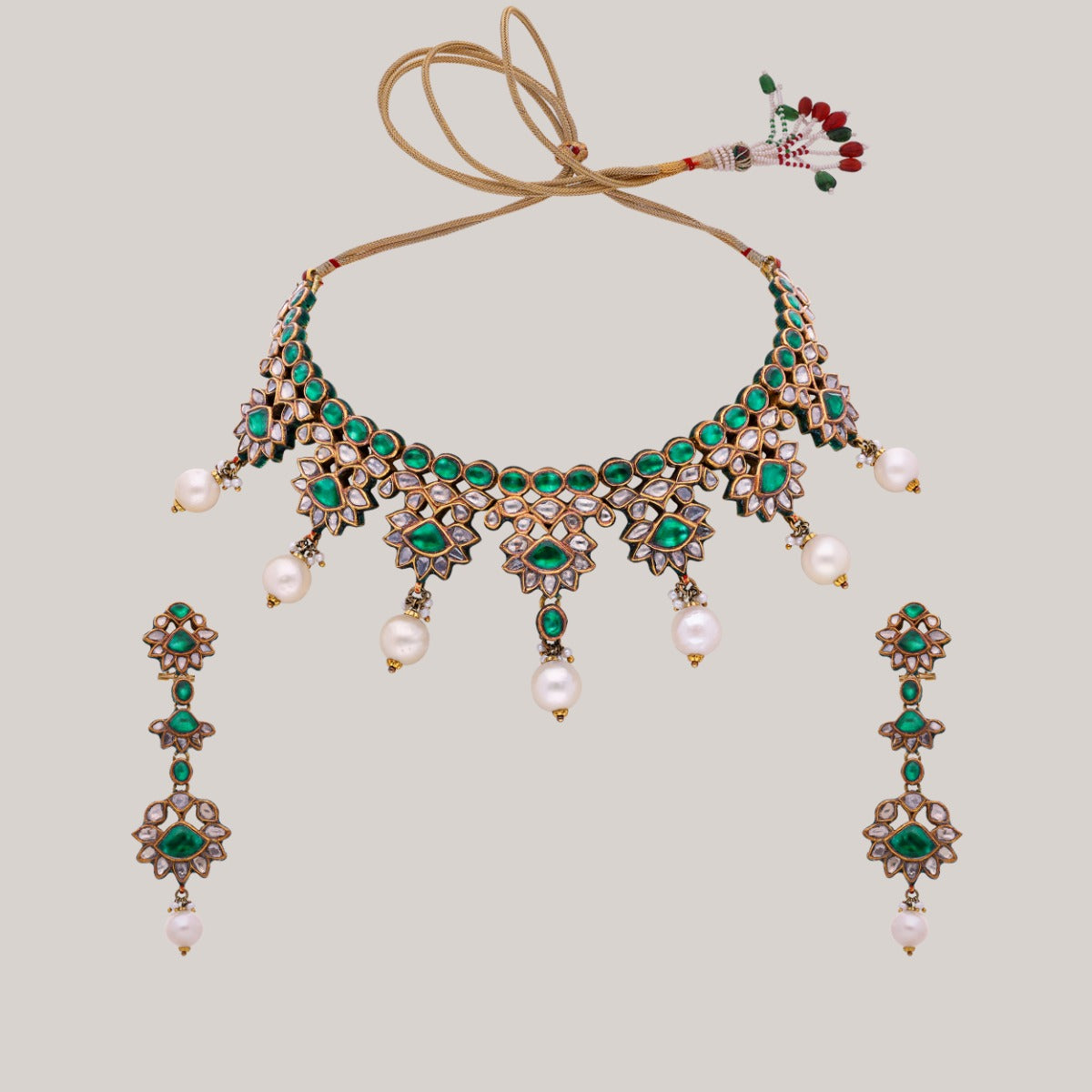 Antara Polki Necklace Set