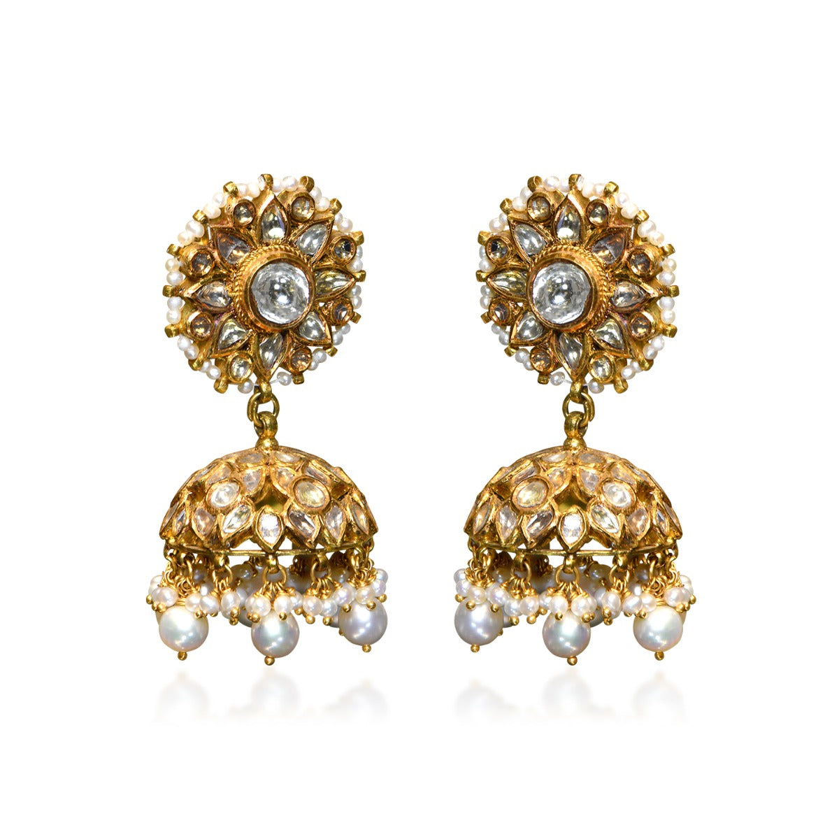 Bloom Town Polki Necklace Set