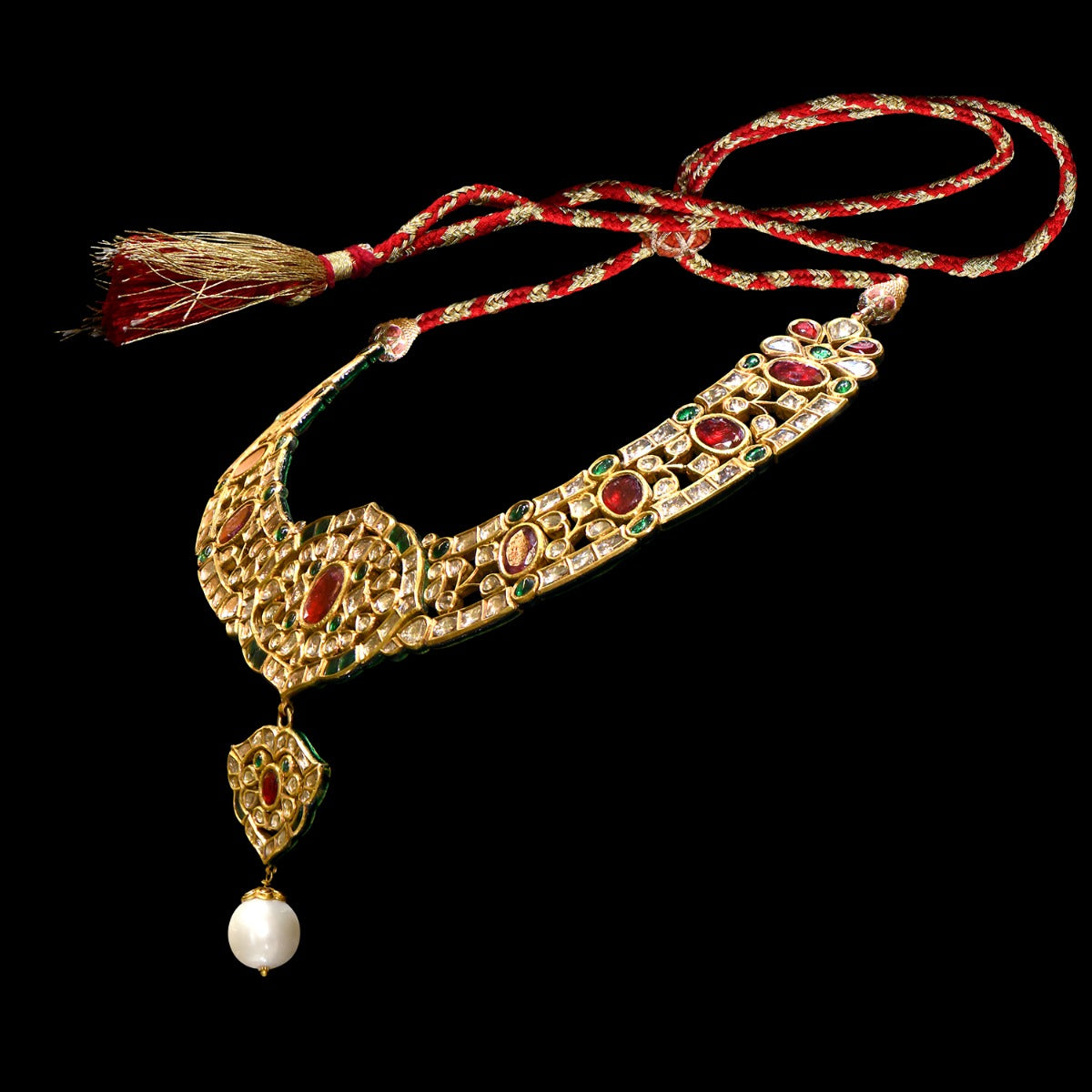 Madhuparna Polki Necklace