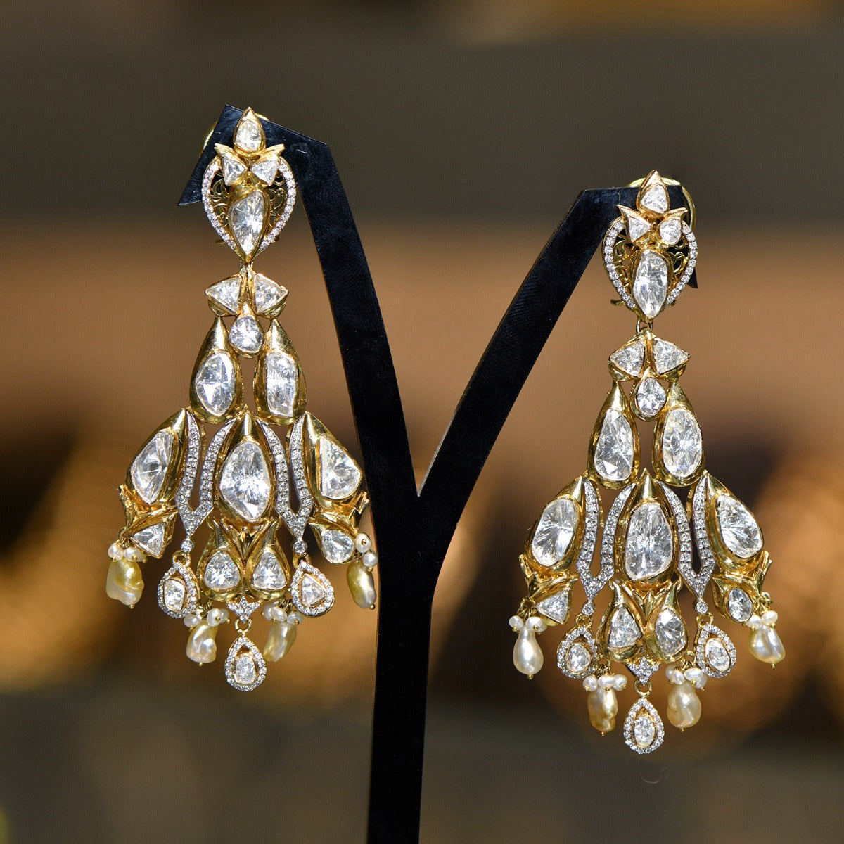Queen's Dignity Polki Necklace Set