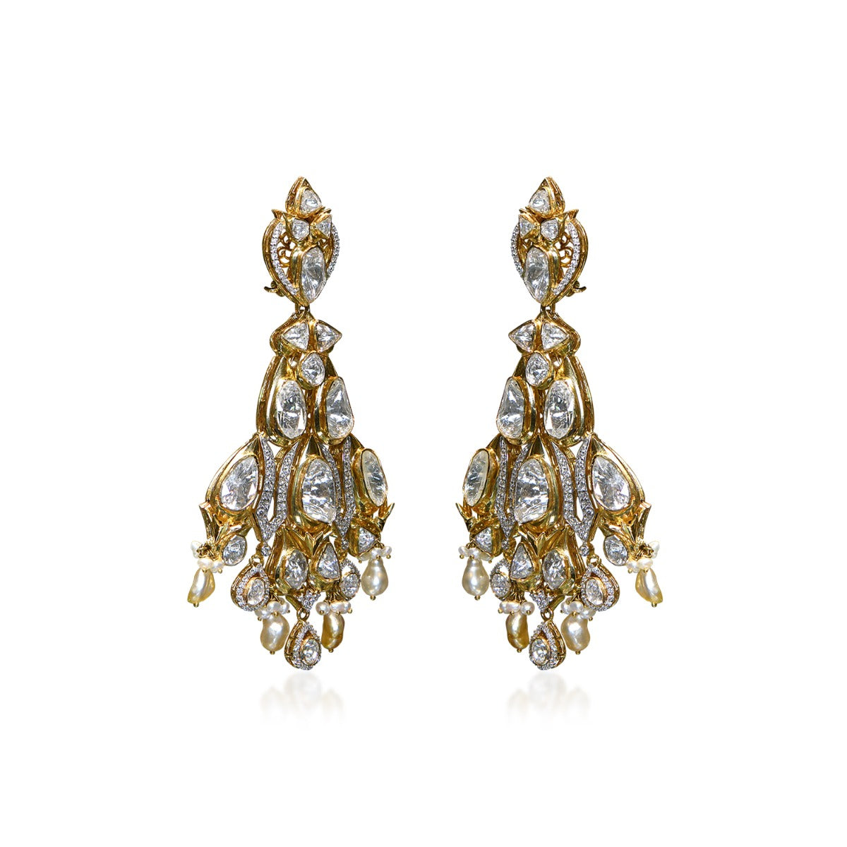 Queen's Dignity Polki Necklace Set